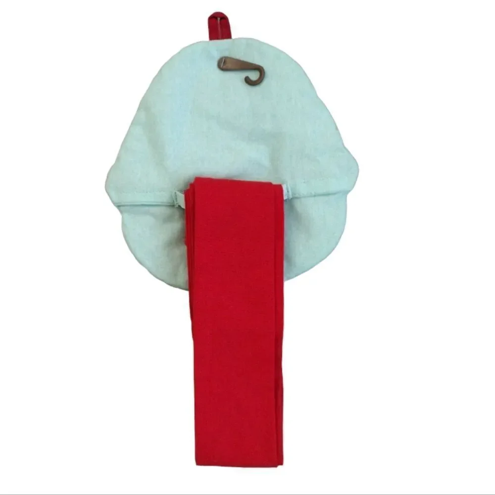 Christmas Themed Pot Holder Towel‎ Set & Mini Mitts Kitchen Bundle NWT